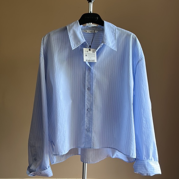 Zara Striped Blouse - Picture 5 of 9